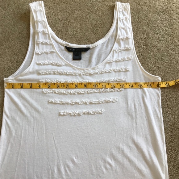 Cute Marc Jacobs ruffle tank top - Picture 5 of 7